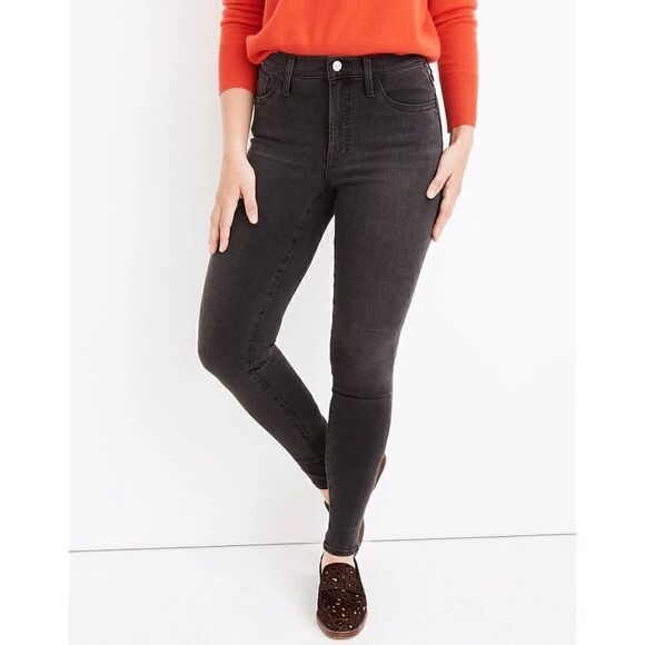 NWT Madewell Curvy High-Rise Skinny Jeans in Starkey Wash, Size 25 - Picture 4 of 16